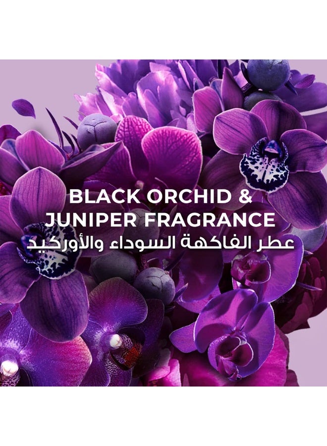 لوكس صابون لوكس الصلب لبشرة متألقة وعطرة، برائحة الأوركيد السحرية، مع رائحة الأوركيد الأسود والعرعر، 170 غرام × 4 قطع - Image 4